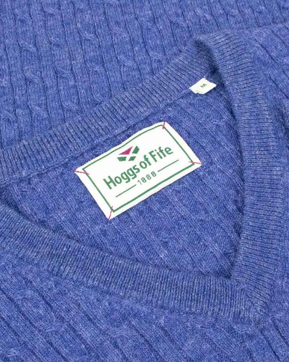 Hoggs of Fife Lauder Ladies Cable Pullover