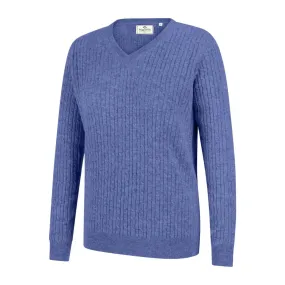 Hoggs of Fife Lauder Ladies Cable Pullover