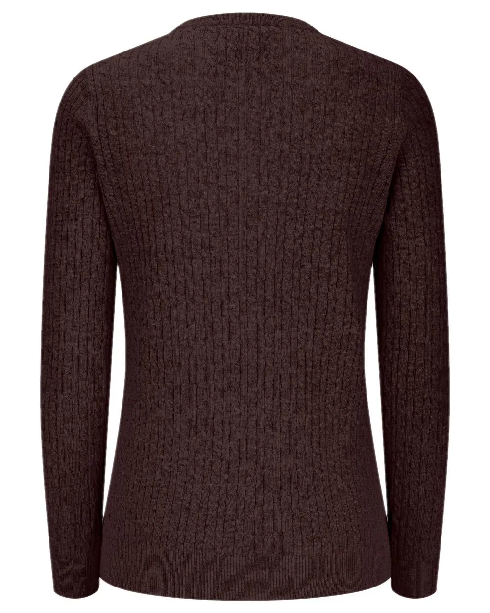 Hoggs of Fife Lauder Ladies Cable Pullover