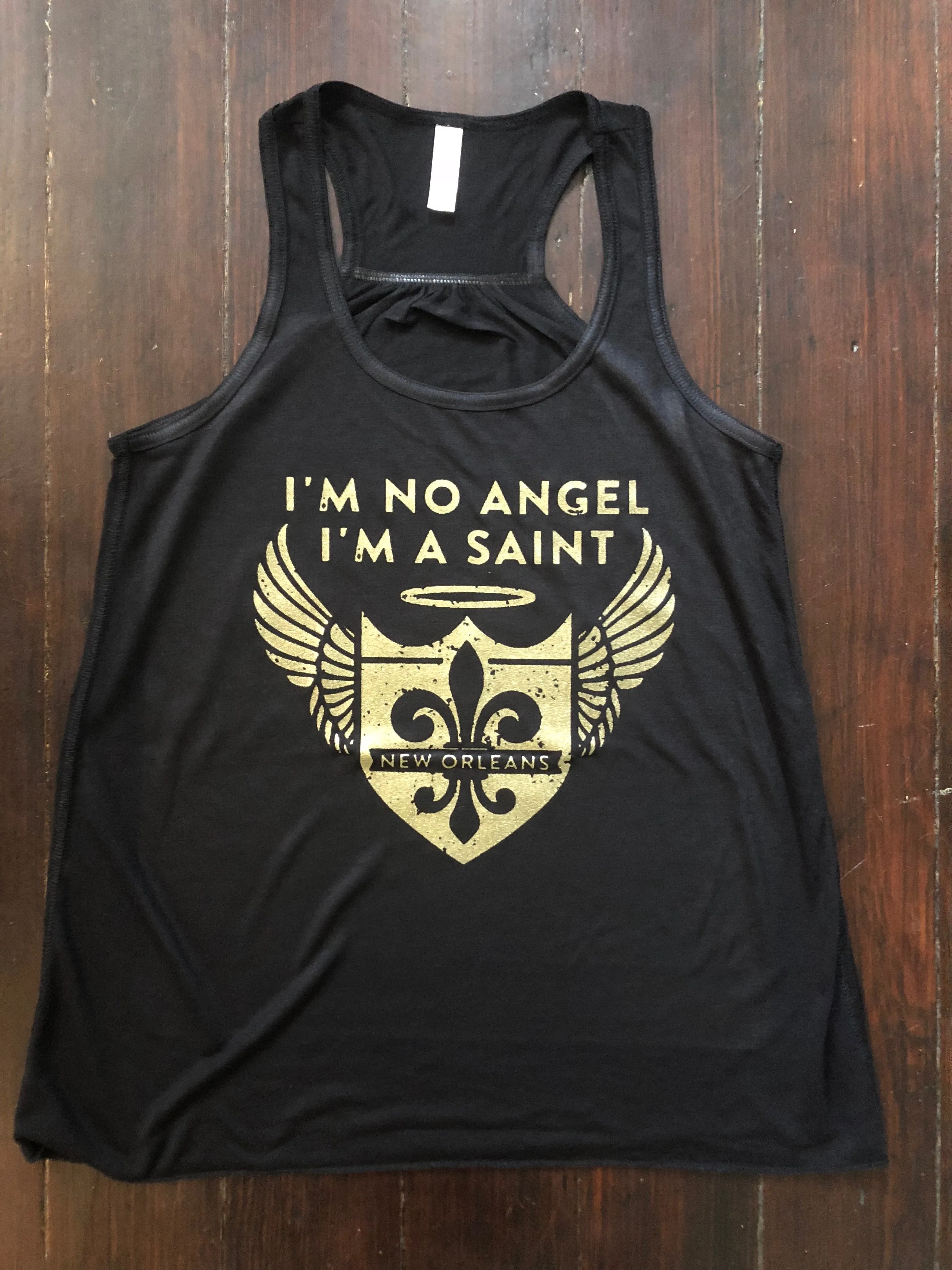 I’m No Angel, I’m a Saint,  Women’s Flowy Tank