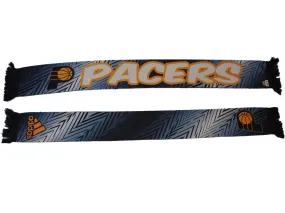 Indiana Pacers Adidas Gradient Style Pattern Reversible Scarf (58" x 7.25")