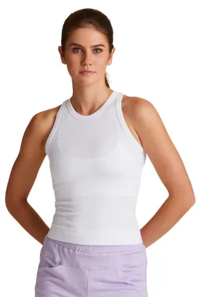 Indio Rib Tank White