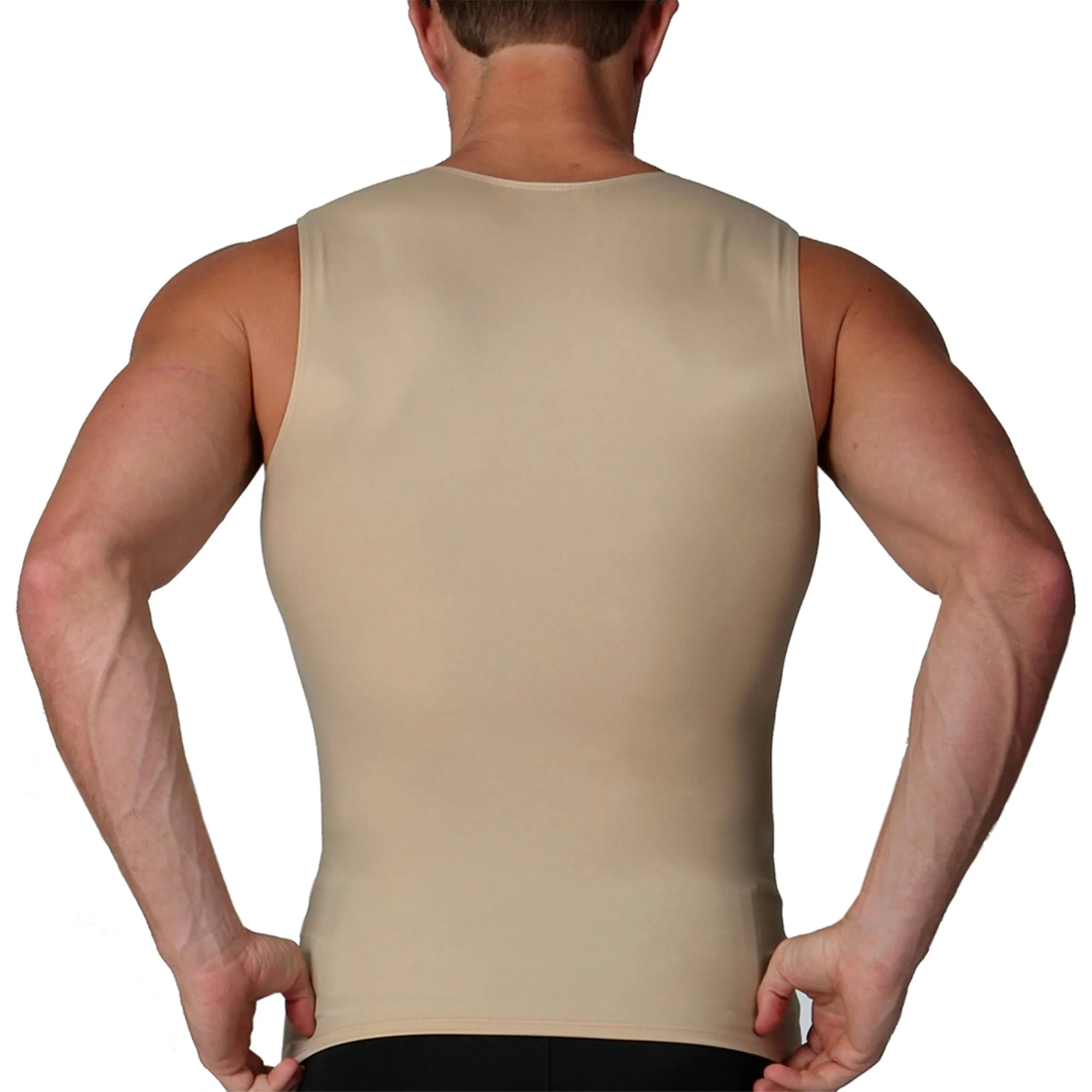 Insta Slim Compression Sleeveless Crew Neck Tank TS00N1