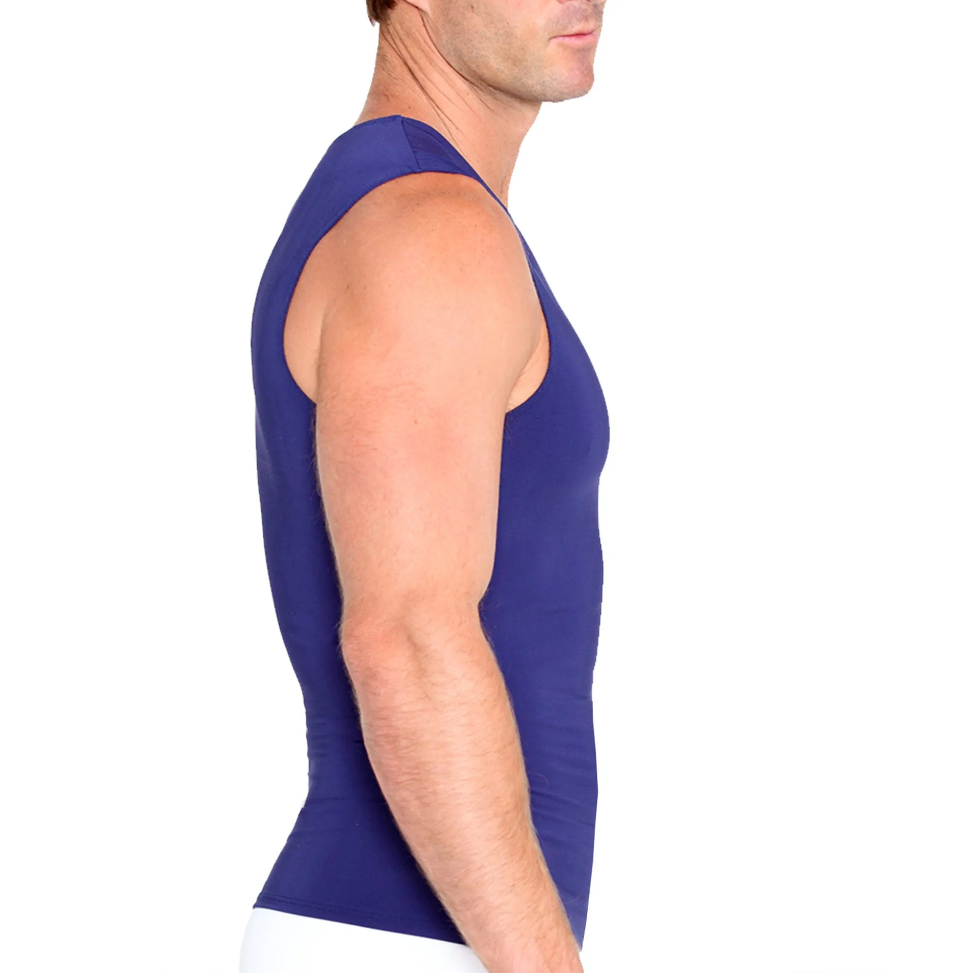 Insta Slim Compression Sleeveless Crew Neck Tank TS00N1