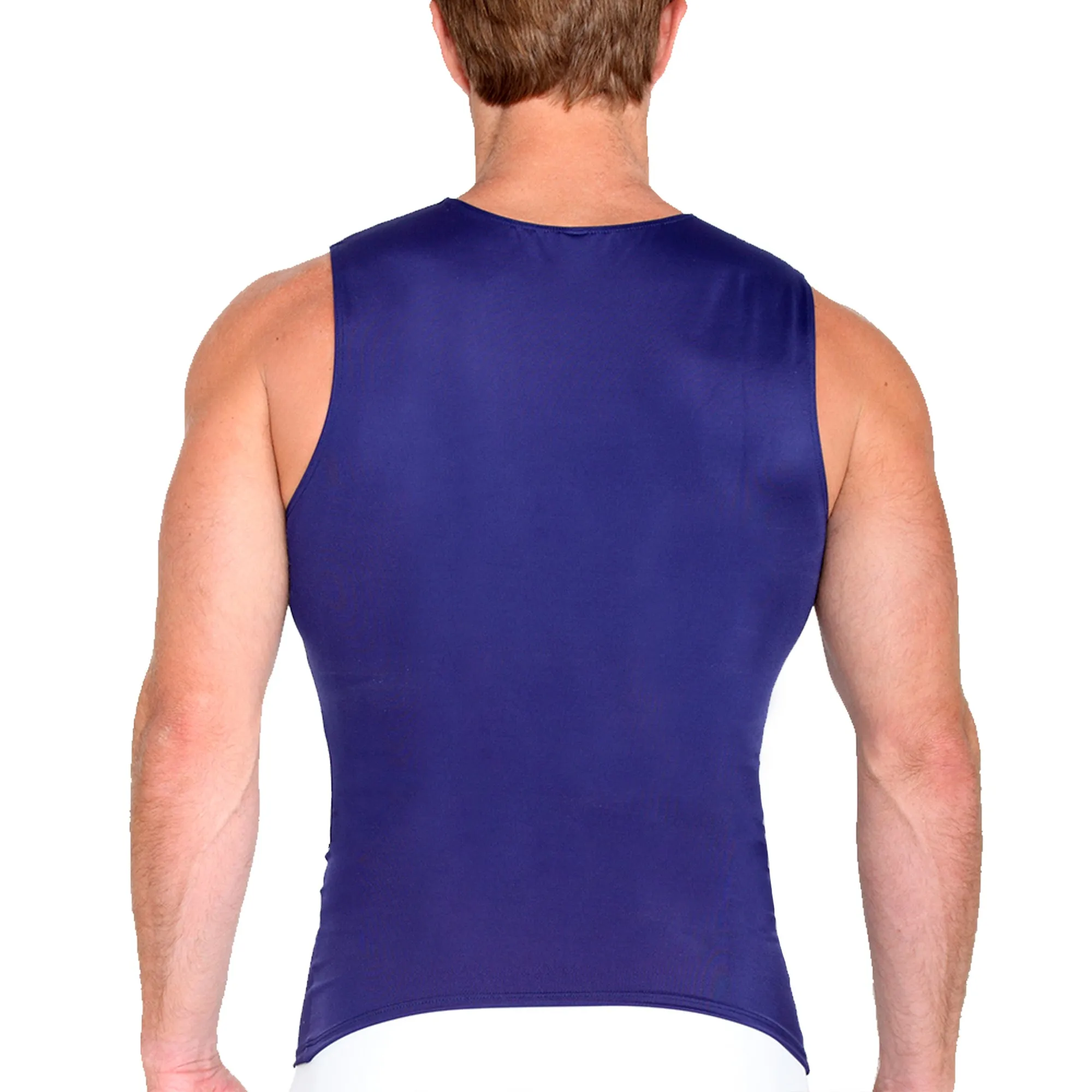 Insta Slim Compression Sleeveless Crew Neck Tank TS00N1