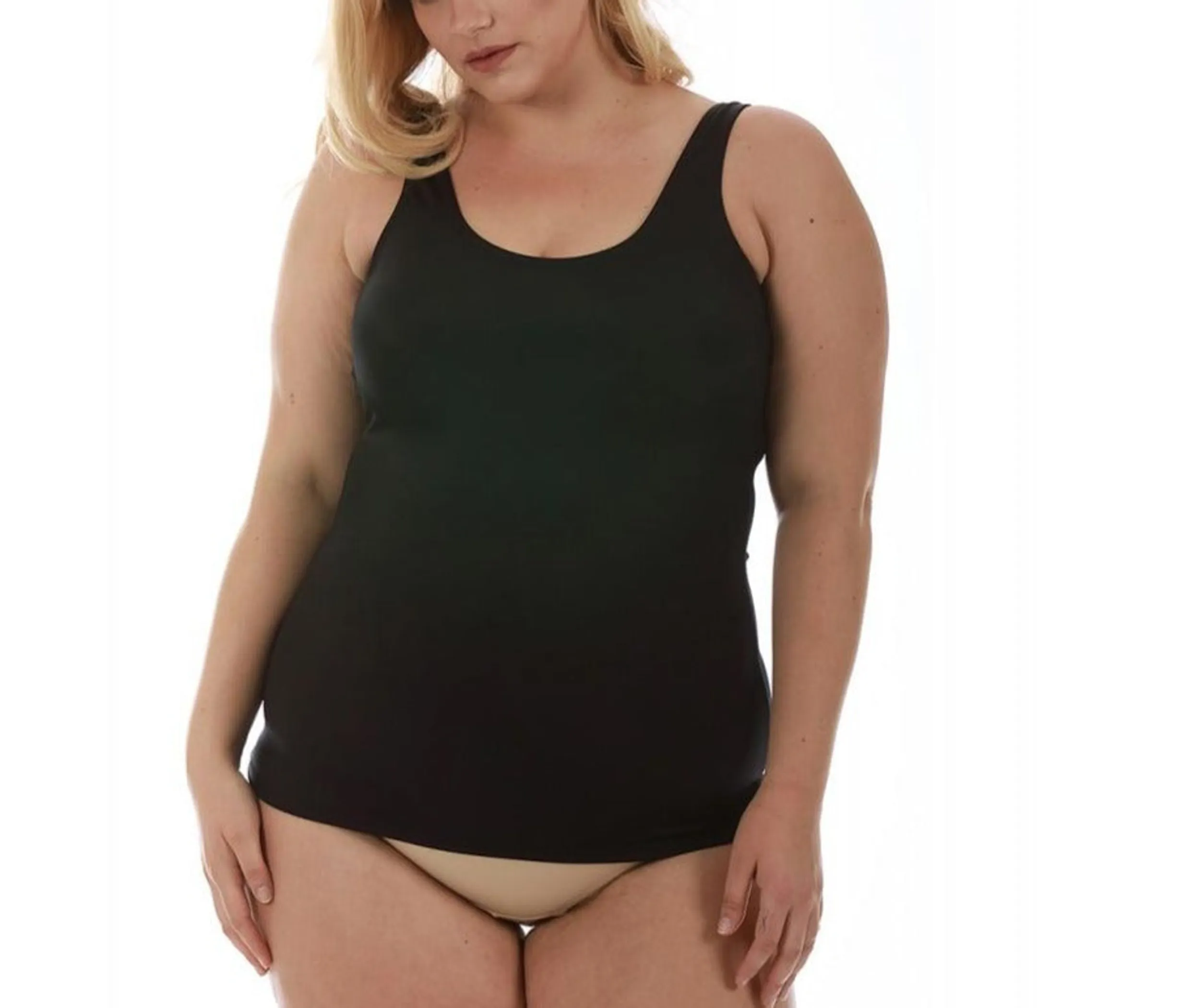 InstantFigure  Scoop Tank Top Curvy Shapewear