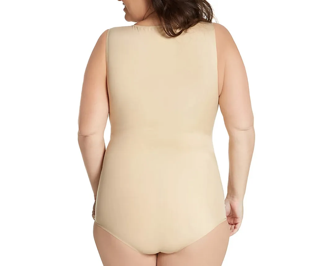 InstantFigure Tank Bodysuit Plus Size Shapewear WB4033C