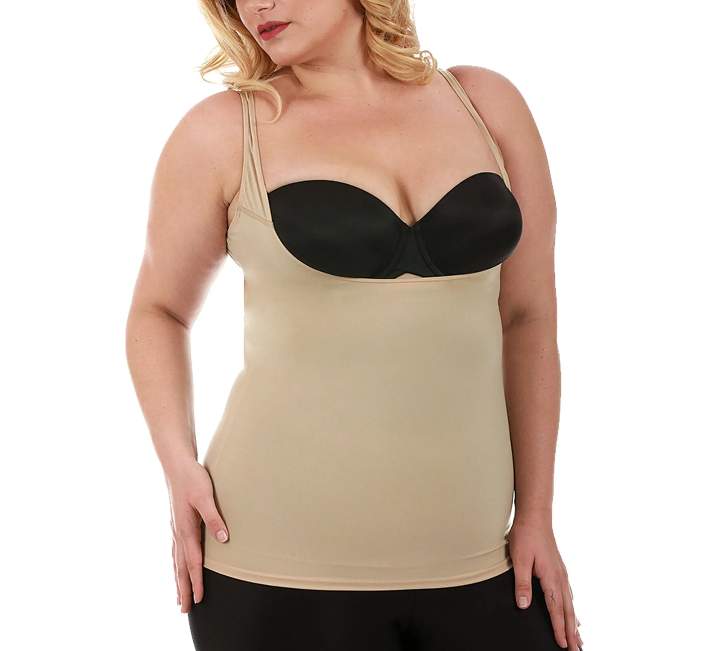 InstantFigure Underbust Tank Top Curvy Shapewear - Pack Of: 1