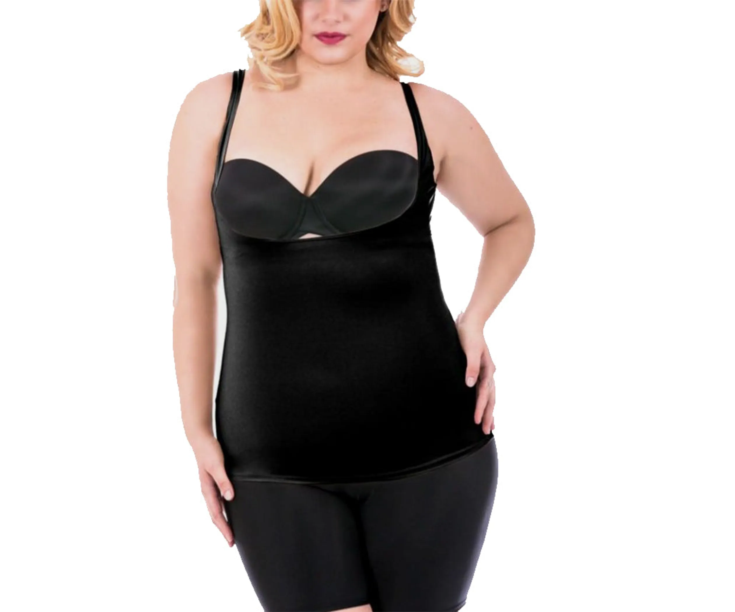 InstantFigure Underbust Tank Top Curvy Shapewear - Pack Of: 1