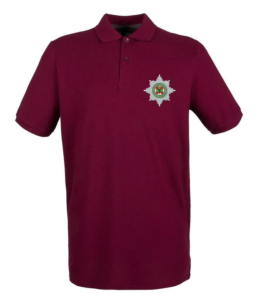 Irish Guards Embroidered Pique Polo Shirt