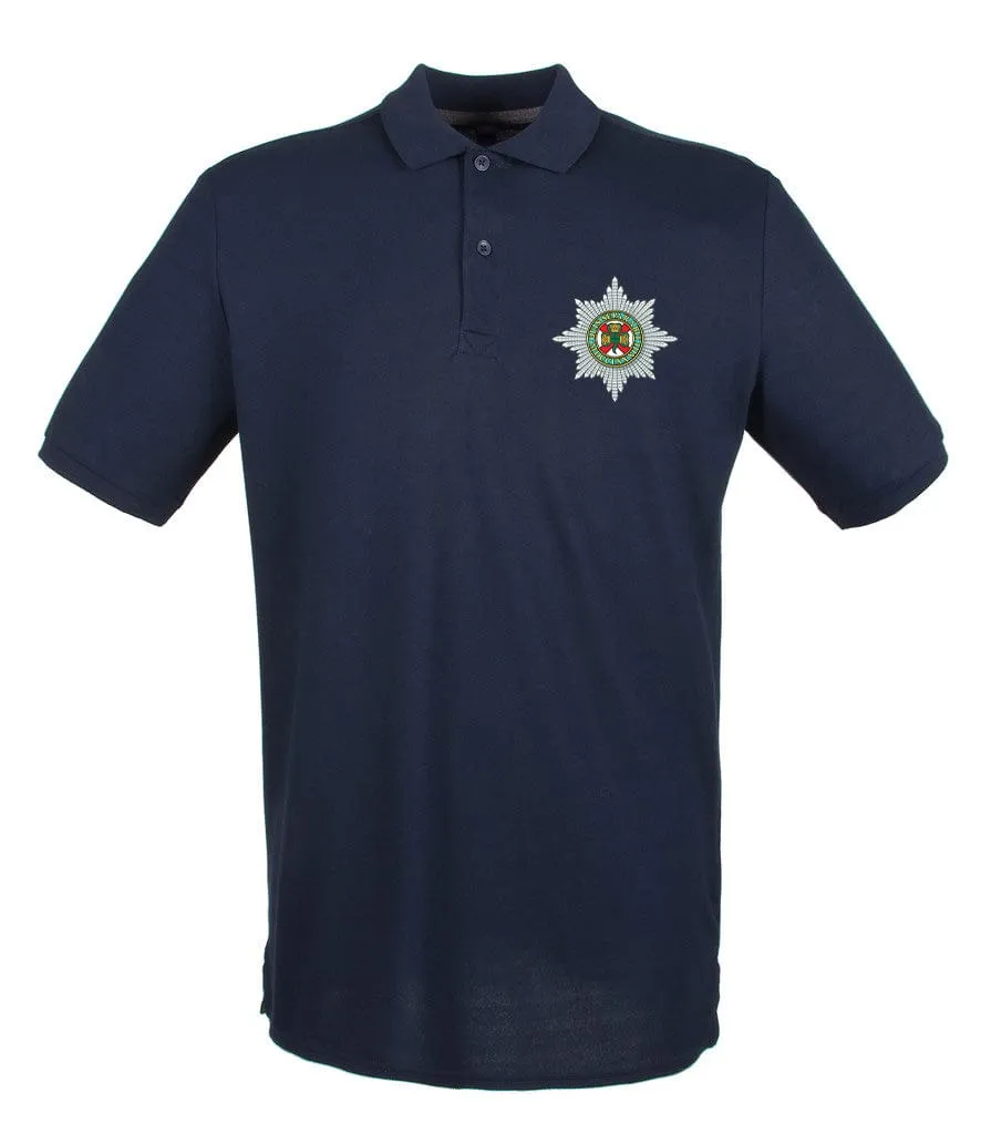 Irish Guards Embroidered Pique Polo Shirt