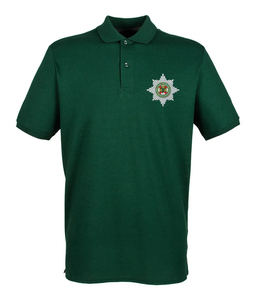 Irish Guards Embroidered Pique Polo Shirt