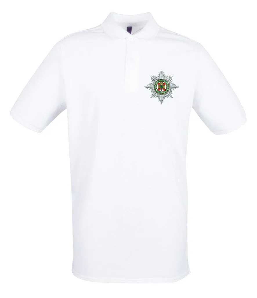 Irish Guards Embroidered Pique Polo Shirt