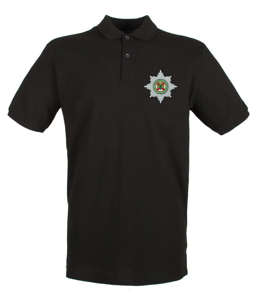 Irish Guards Embroidered Pique Polo Shirt