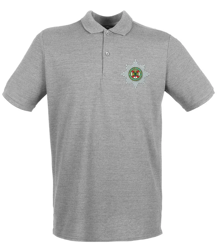 Irish Guards Embroidered Pique Polo Shirt