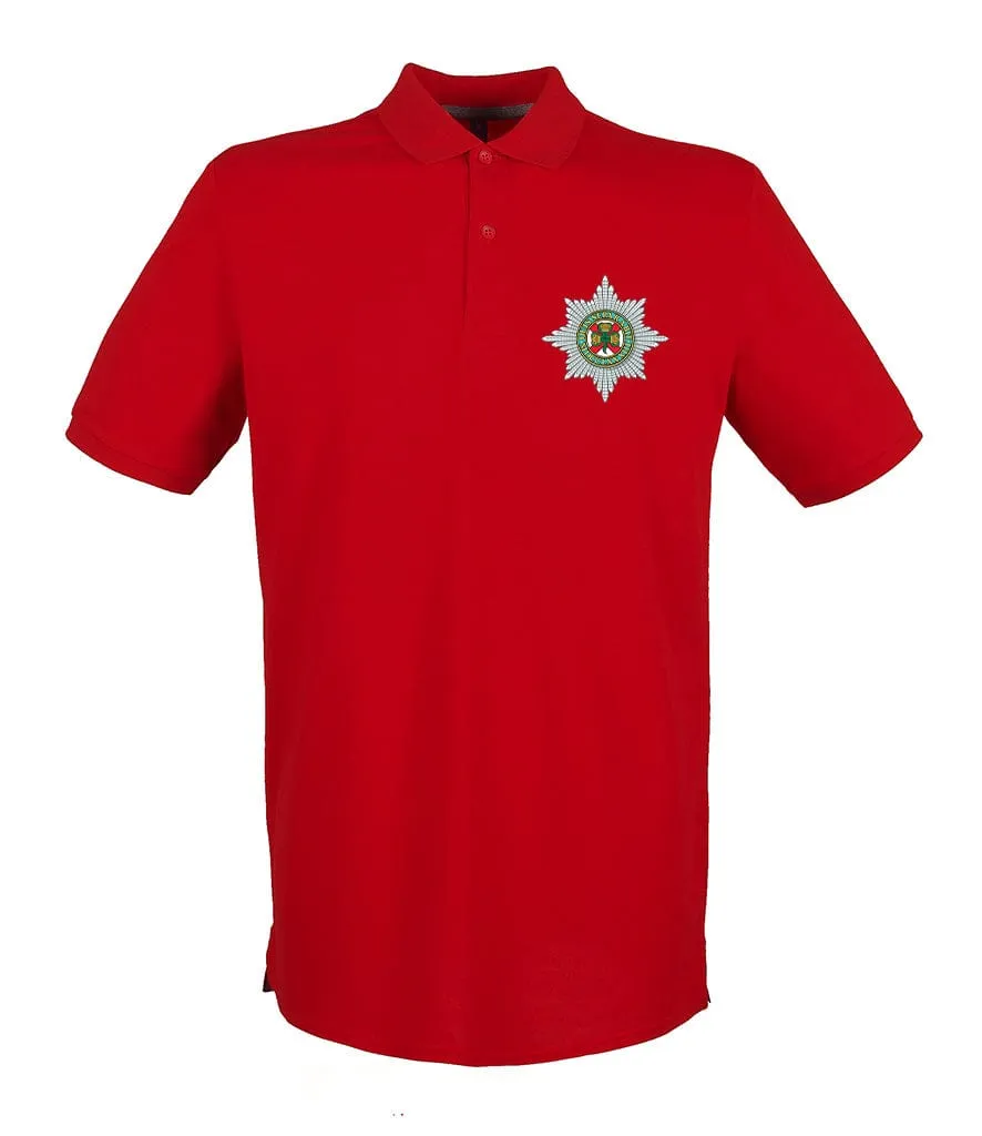 Irish Guards Embroidered Pique Polo Shirt