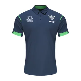 ISC Canberra Raiders 2024 Adults Polo Navy/Green