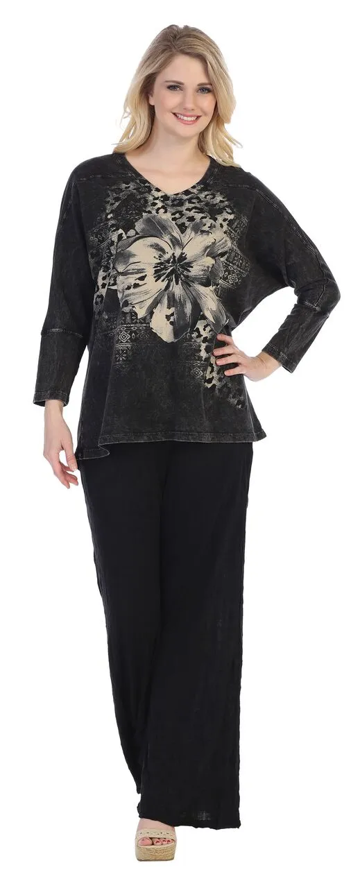 Jasmine Cotton Dolman Sleeve Top