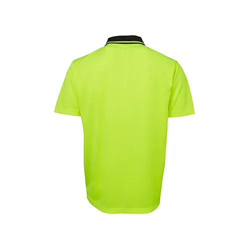 JBs Wear | Hi Vis Non Cuff Traditional Polo | 6HVNC