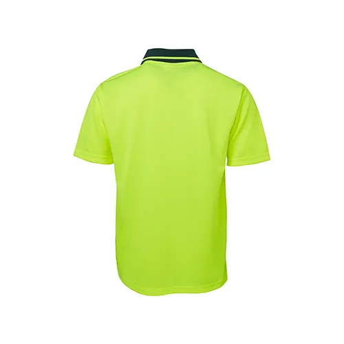 JBs Wear | Hi Vis Non Cuff Traditional Polo | 6HVNC