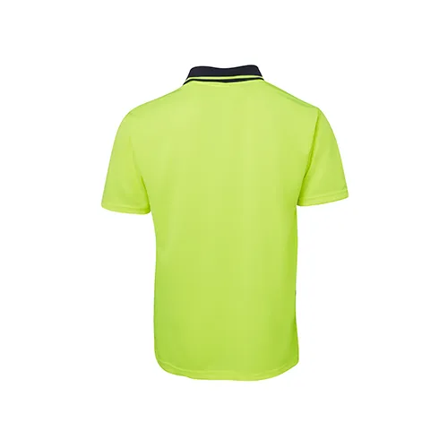 JBs Wear | Hi Vis Non Cuff Traditional Polo | 6HVNC