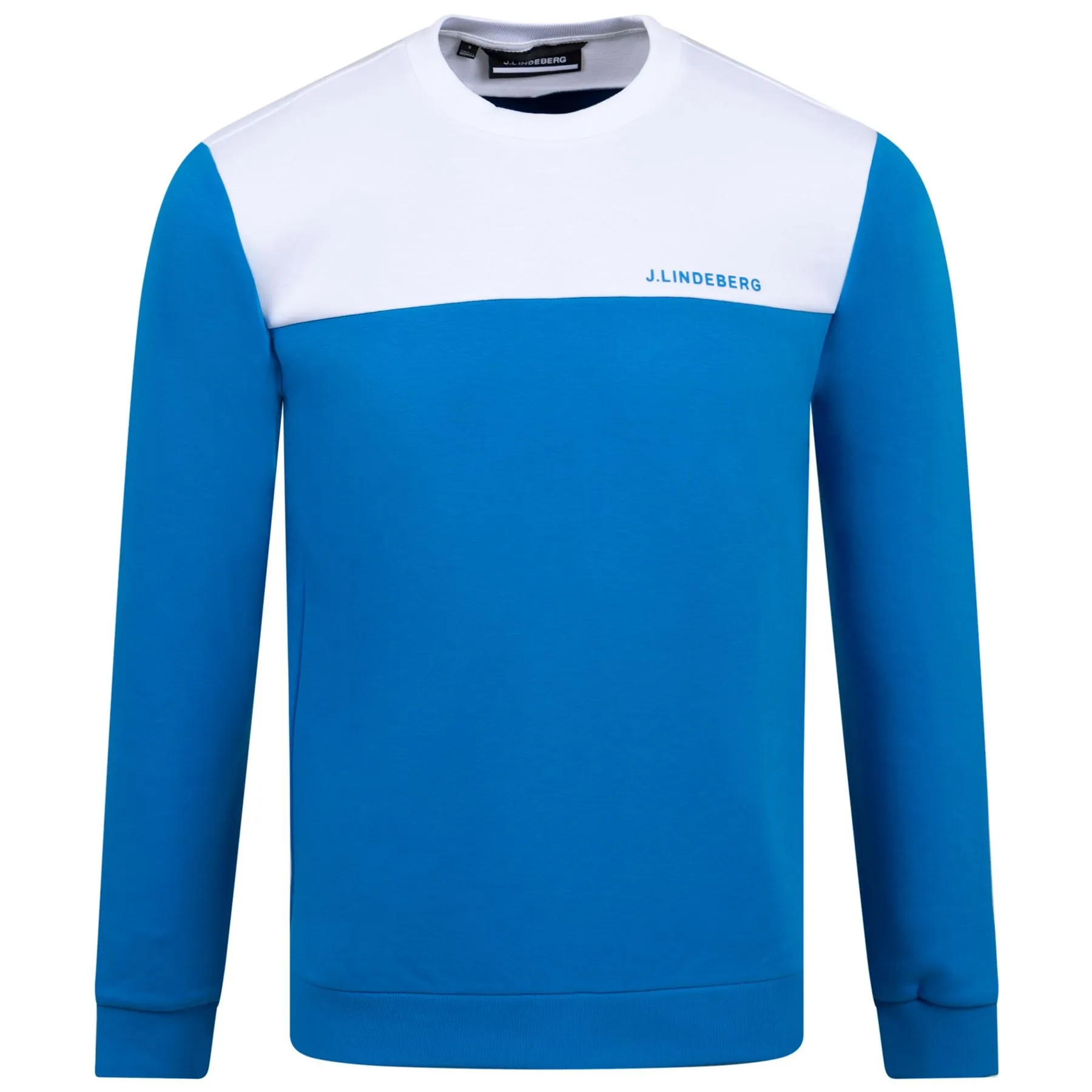 Jeff Tech Sweat Crew Neck Brilliant Blue - SS23