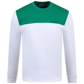 Jeff Tech Sweat Crew Neck White - SS23