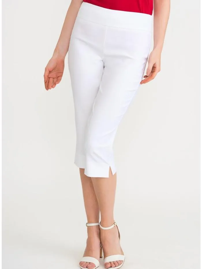 Joseph Ribkoff T White Cropped Trousers 202350M 12