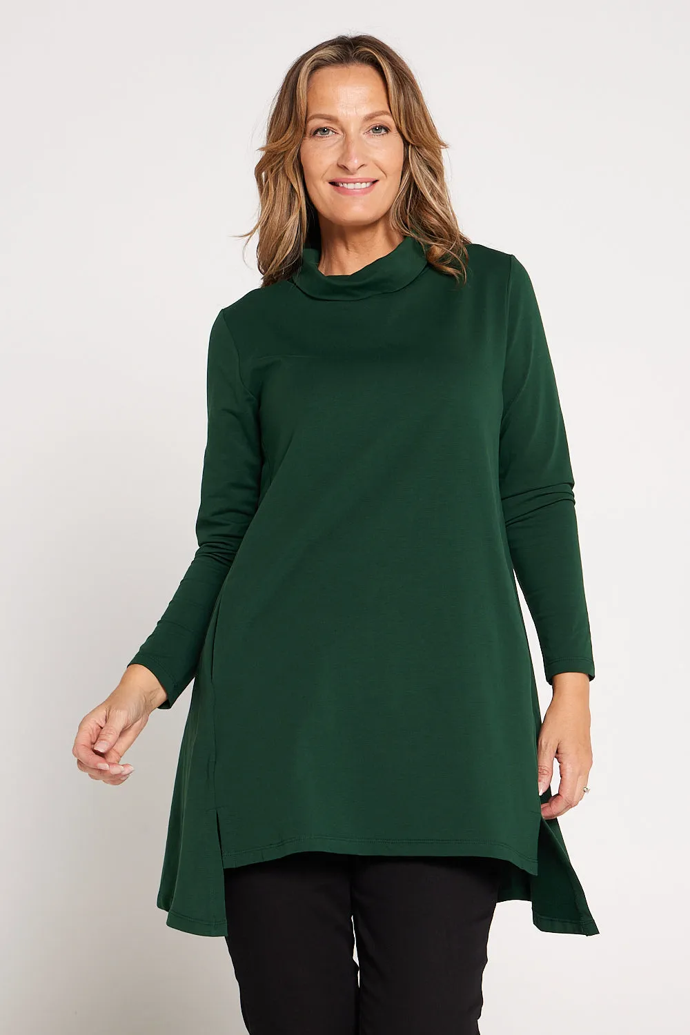 Joslin Cowl Tunic - Forest