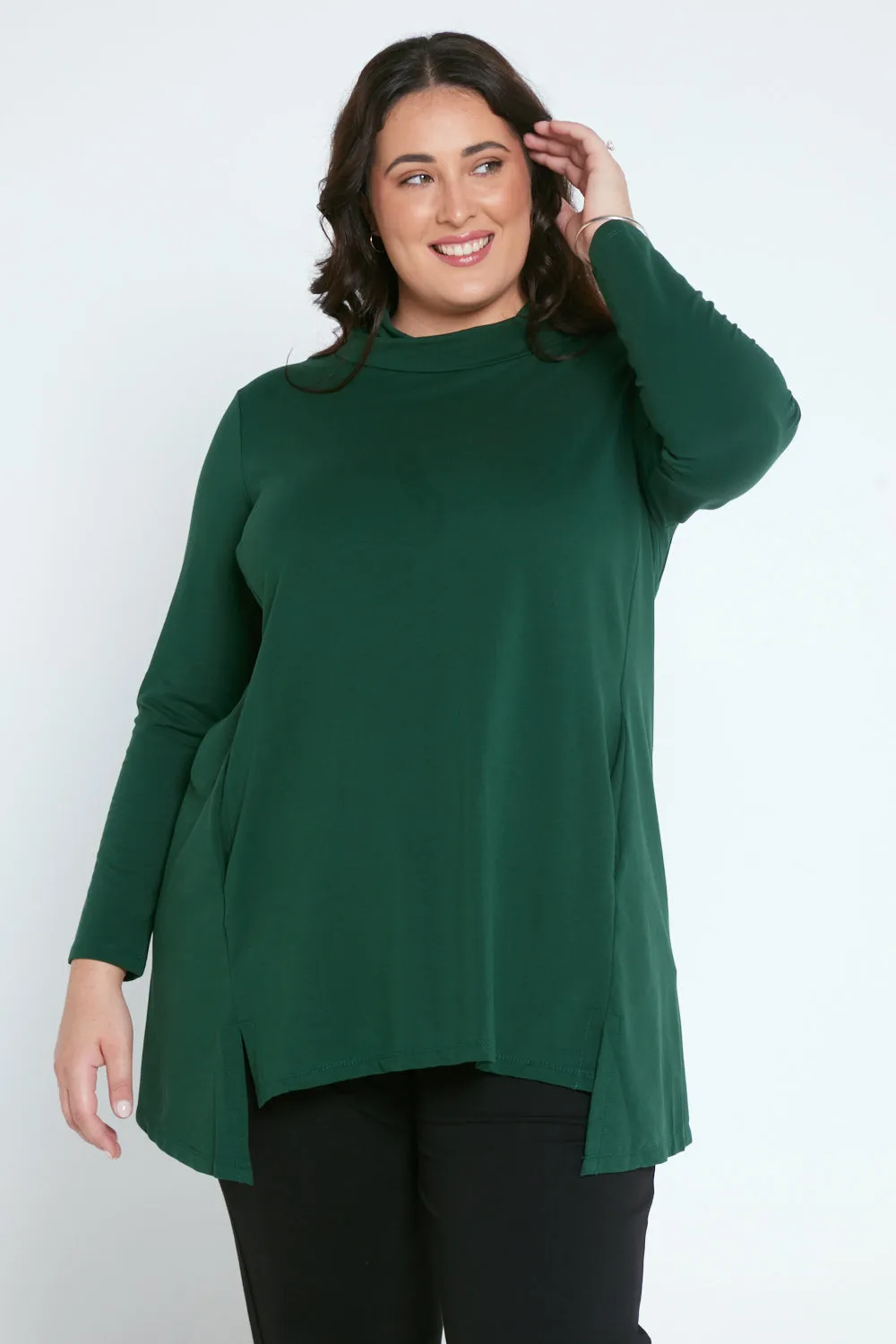 Joslin Cowl Tunic - Forest