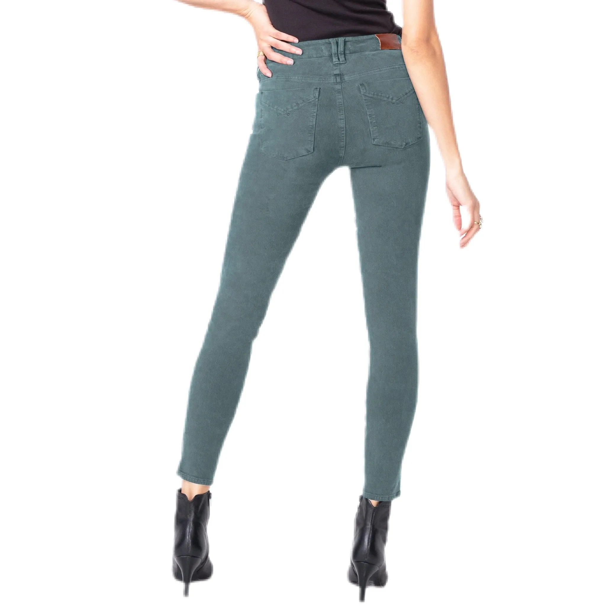 Kora Mid Rise Skinny - Cadet.