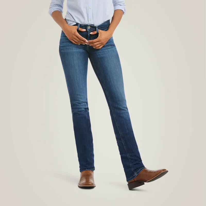 Ladies Ariat R.E.A.L. Perfect Rise Abby Straight Jean - 10036814