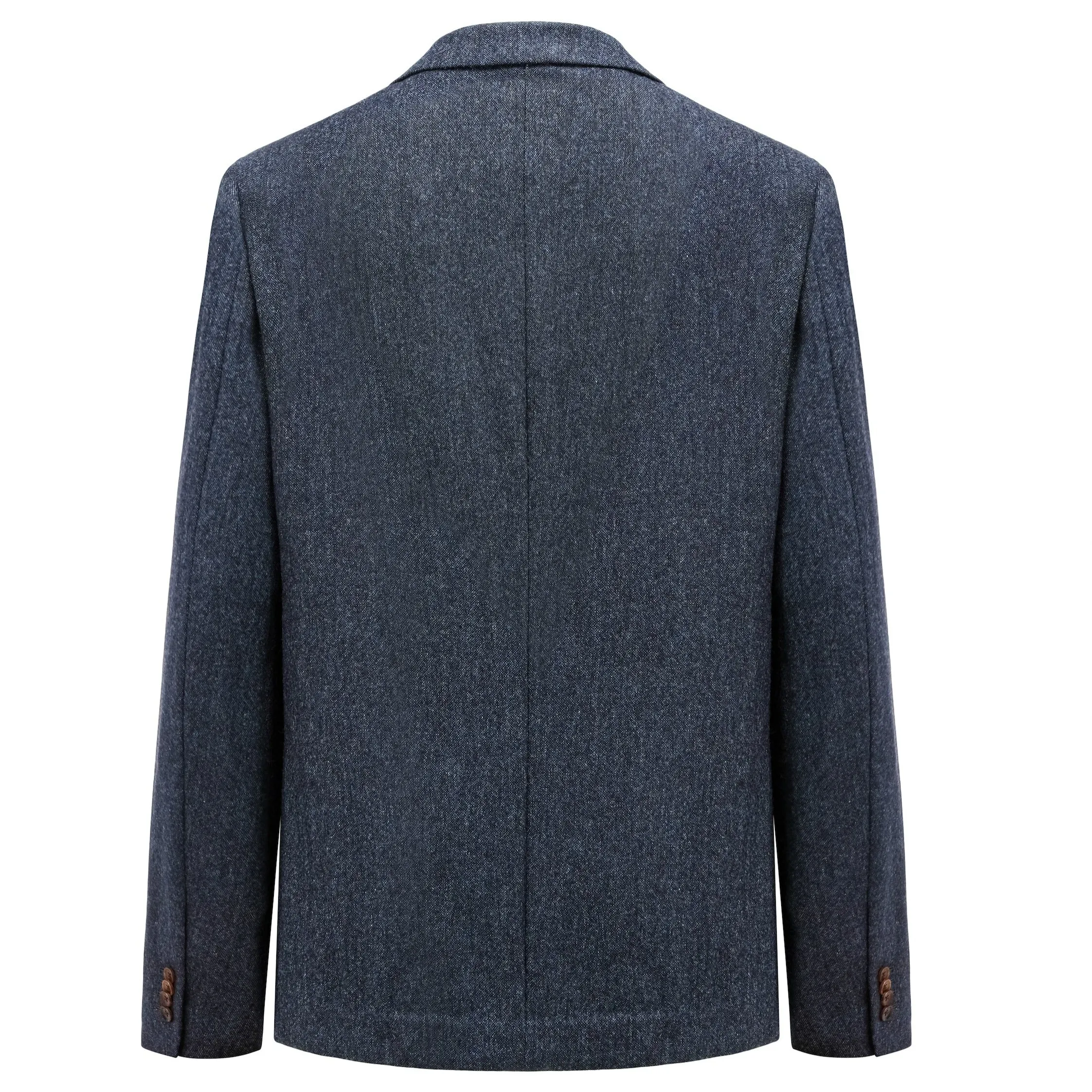 LAMBSWOOL PLAIN WEAVE BLAZER - A.MOON