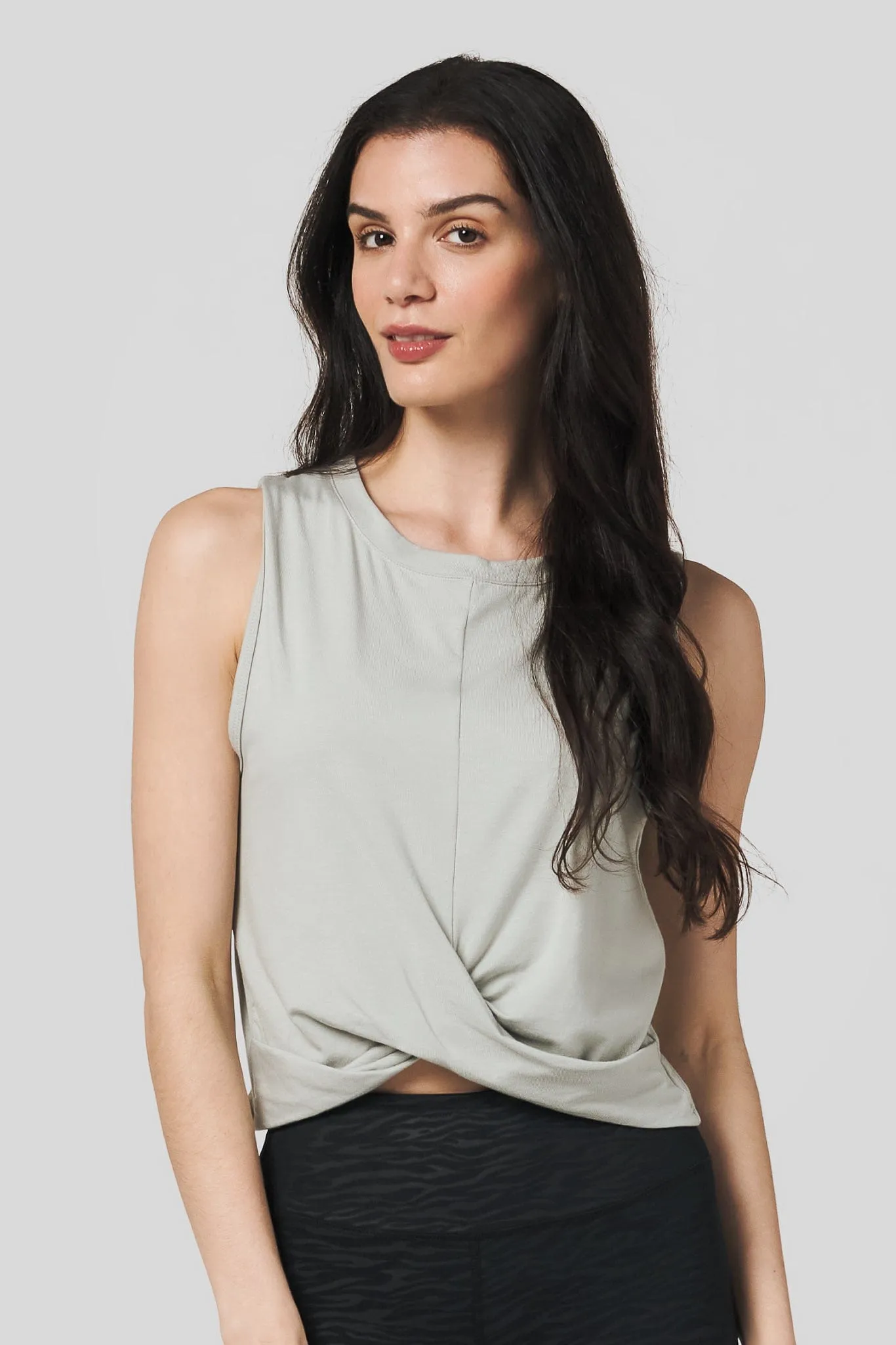 Leilani Tank in Sage