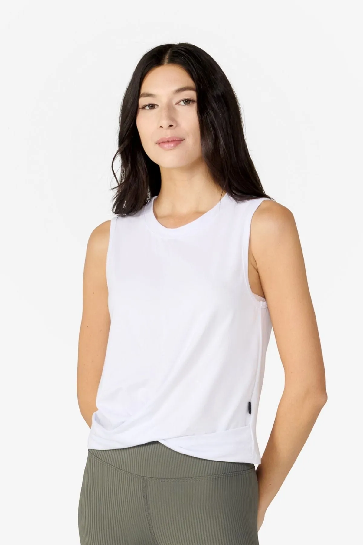 Leilani Tank in White