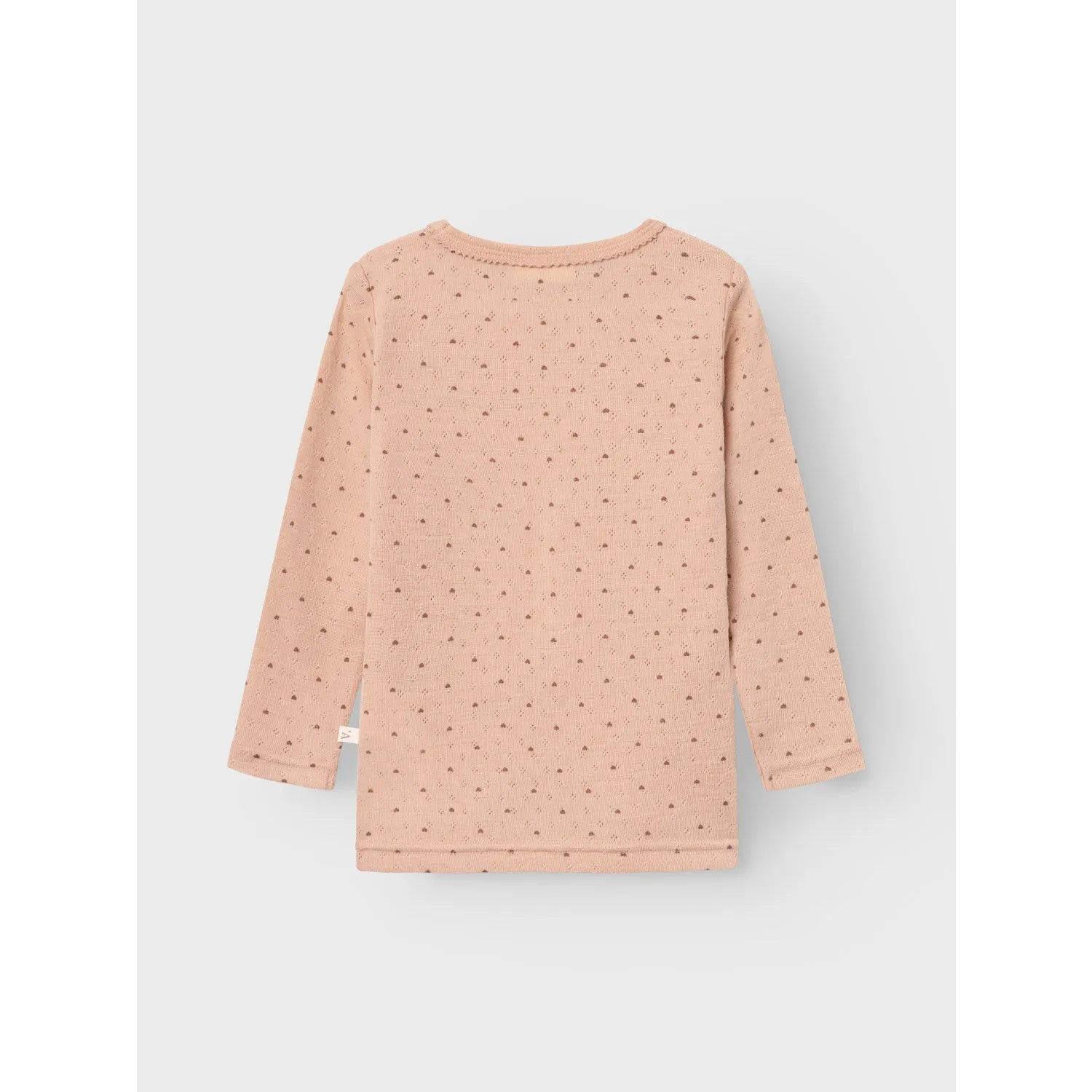 Lil'Atelier Rugby Tan Nava Wool Blouse