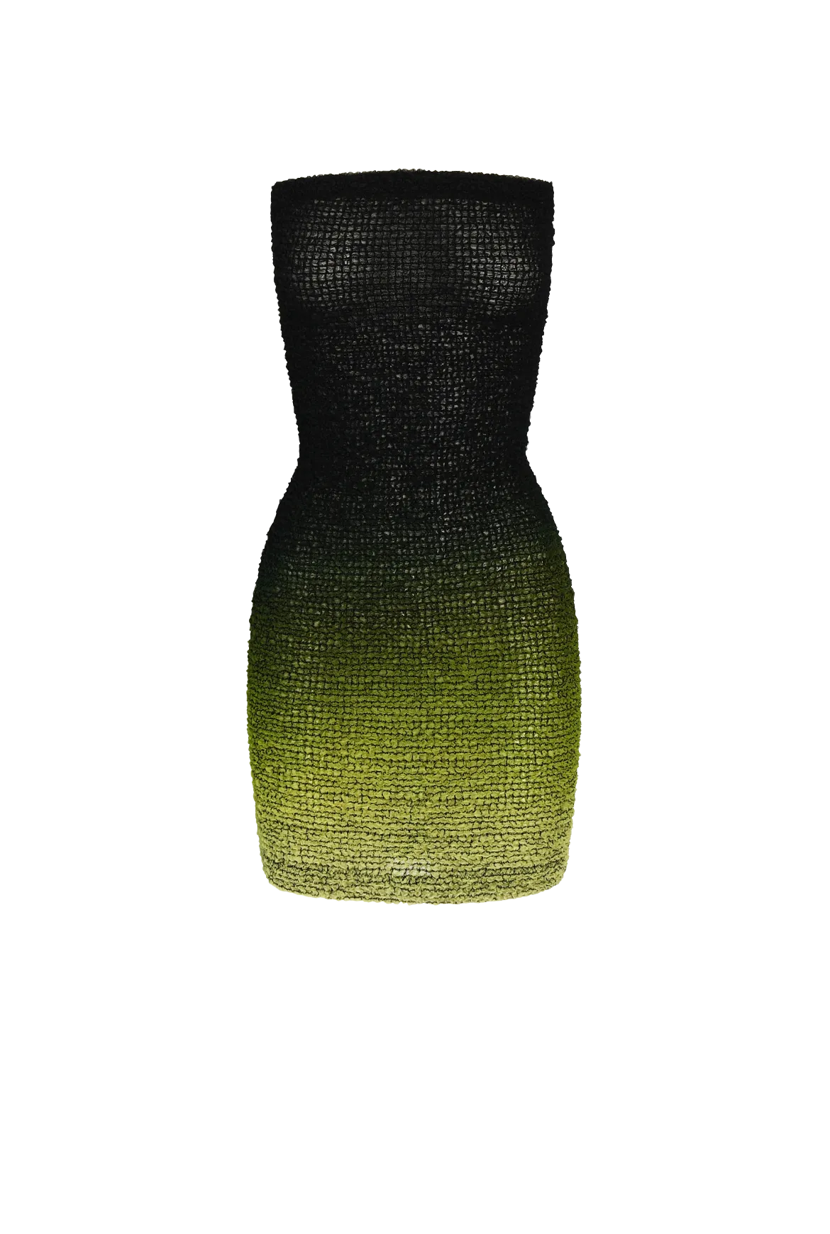 Lime Nido Silk Dress