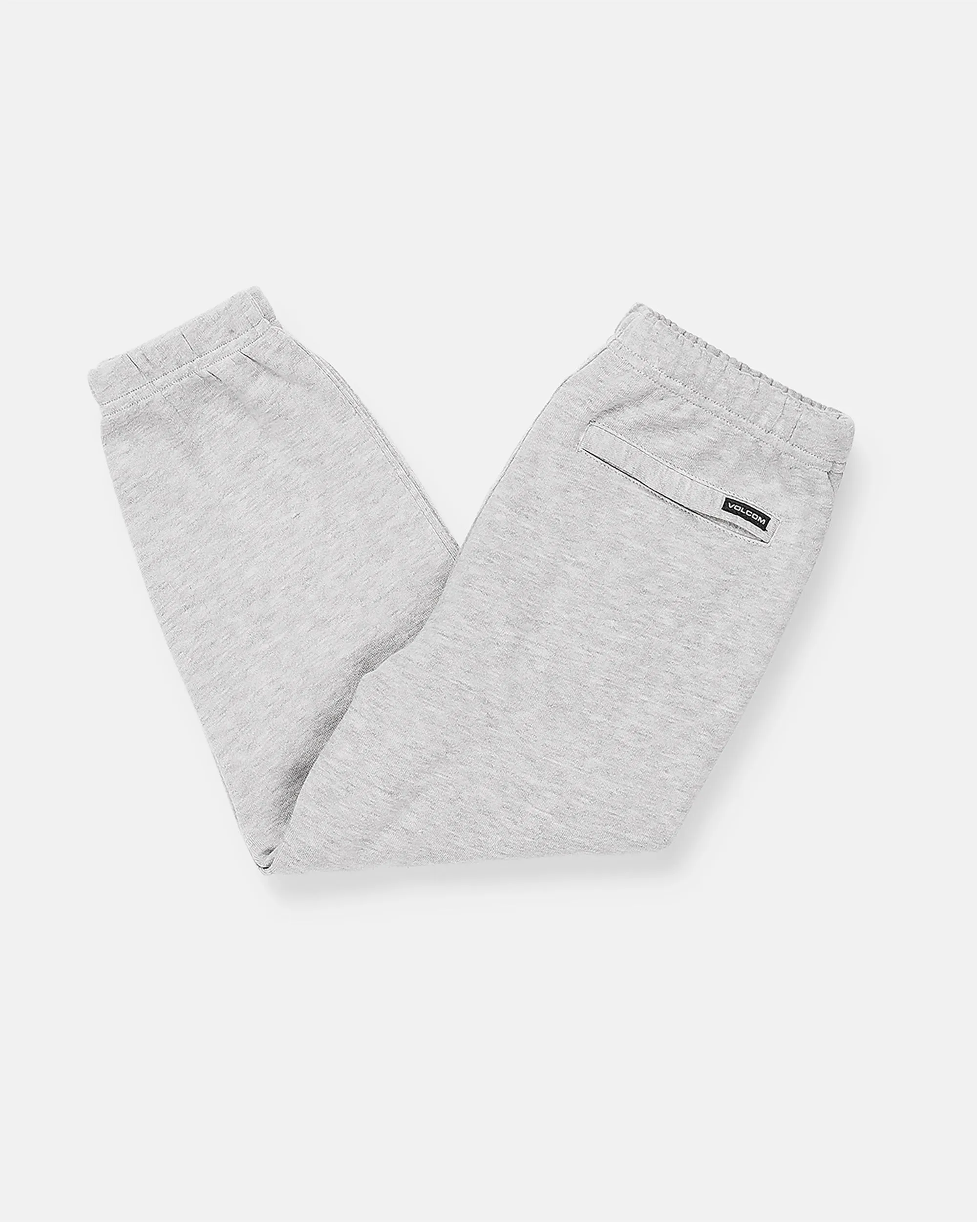 Little Boys Iconic Stone Fleece Pants - Grey Heather