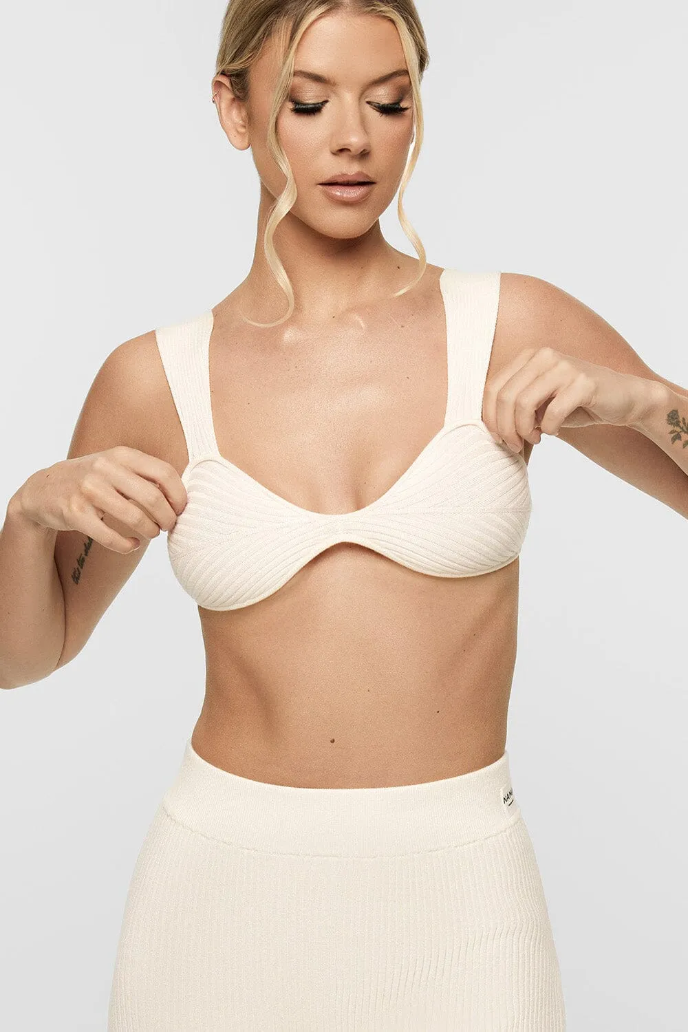 LUXKNIT™ Cap Sleeve Bra