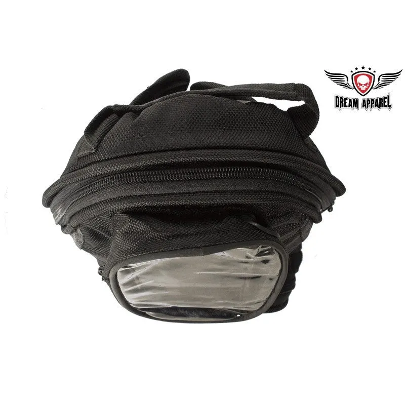 Magnetic Tankbag with Clear Window For GPS