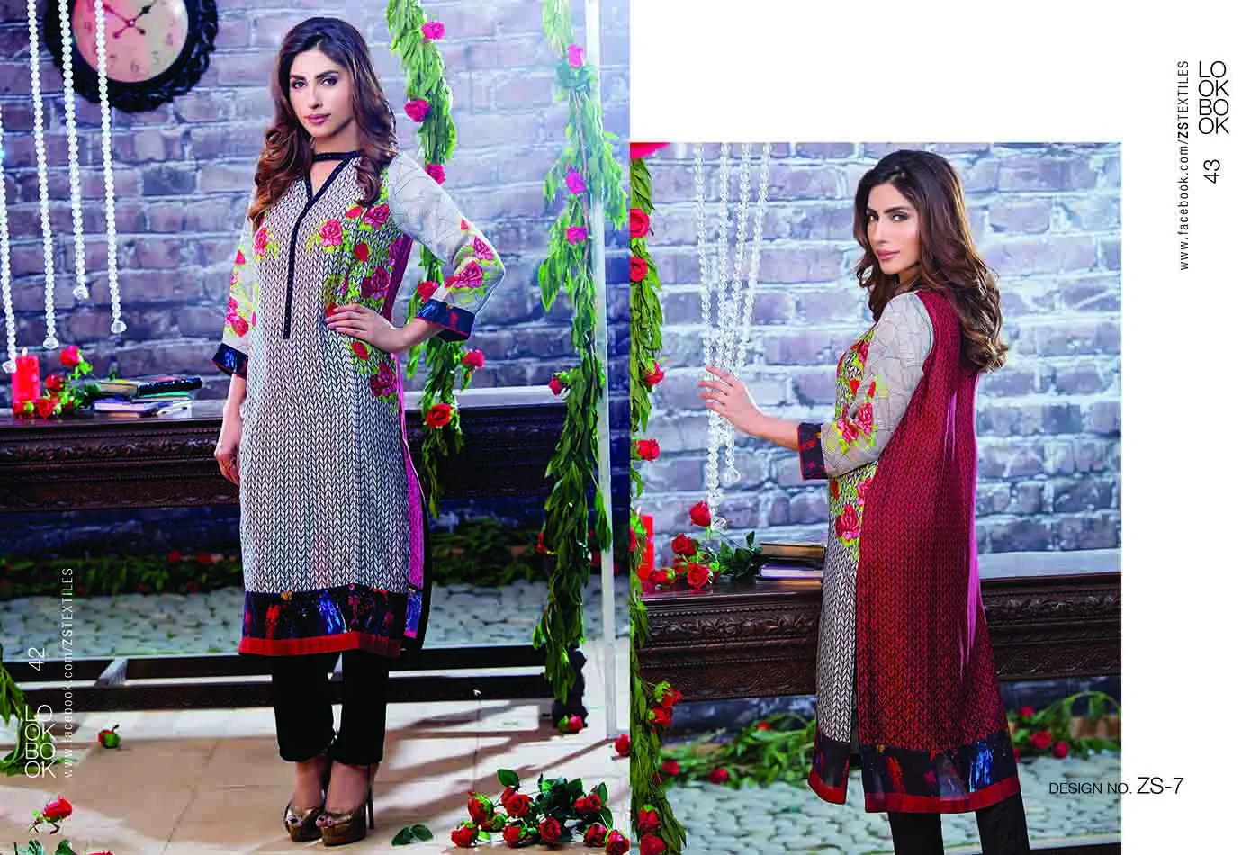 Maira Ahsan Valentine Edition Tunic – ZS07