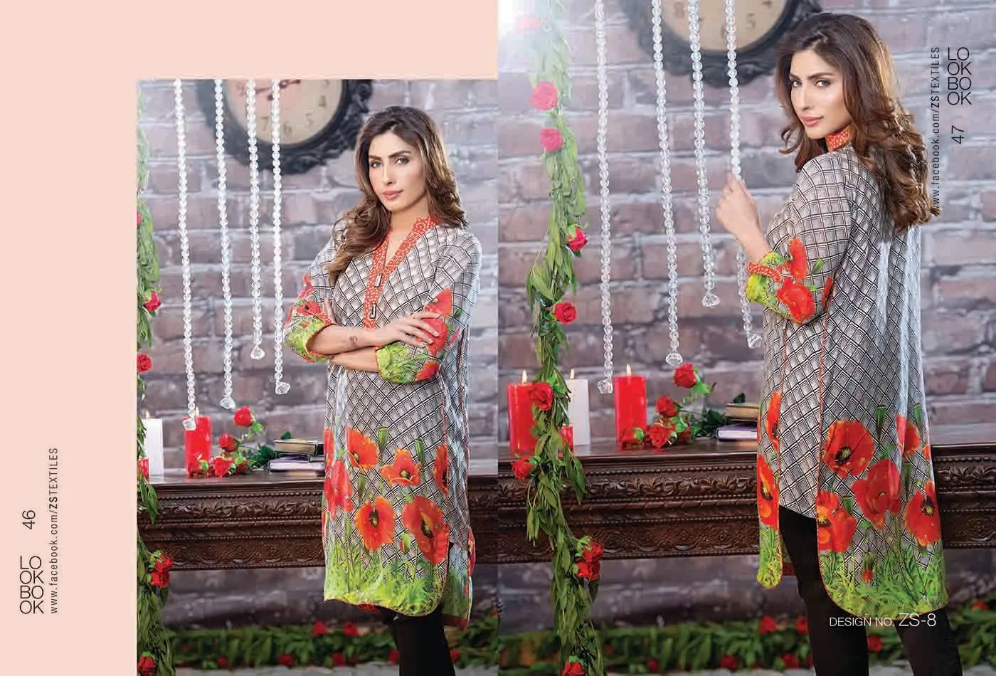 Maira Ahsan Valentine Edition Tunic – ZS08