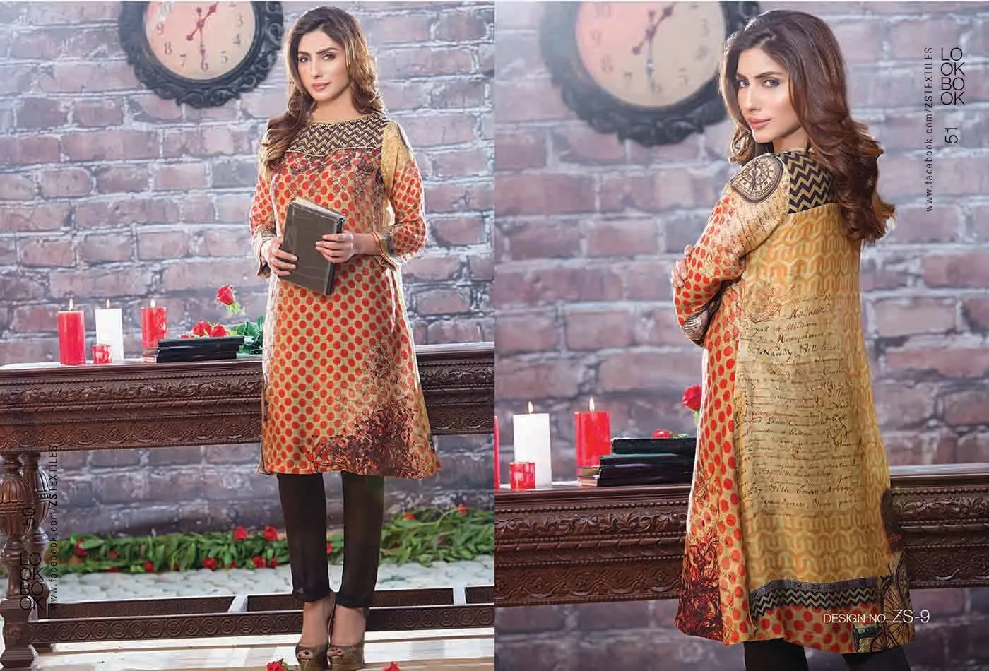 Maira Ahsan Valentine Edition Tunic – ZS09