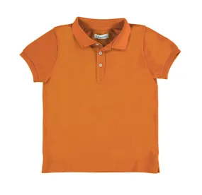 Mayoral Boys EcoFriends Orange Polo S/S Shirt