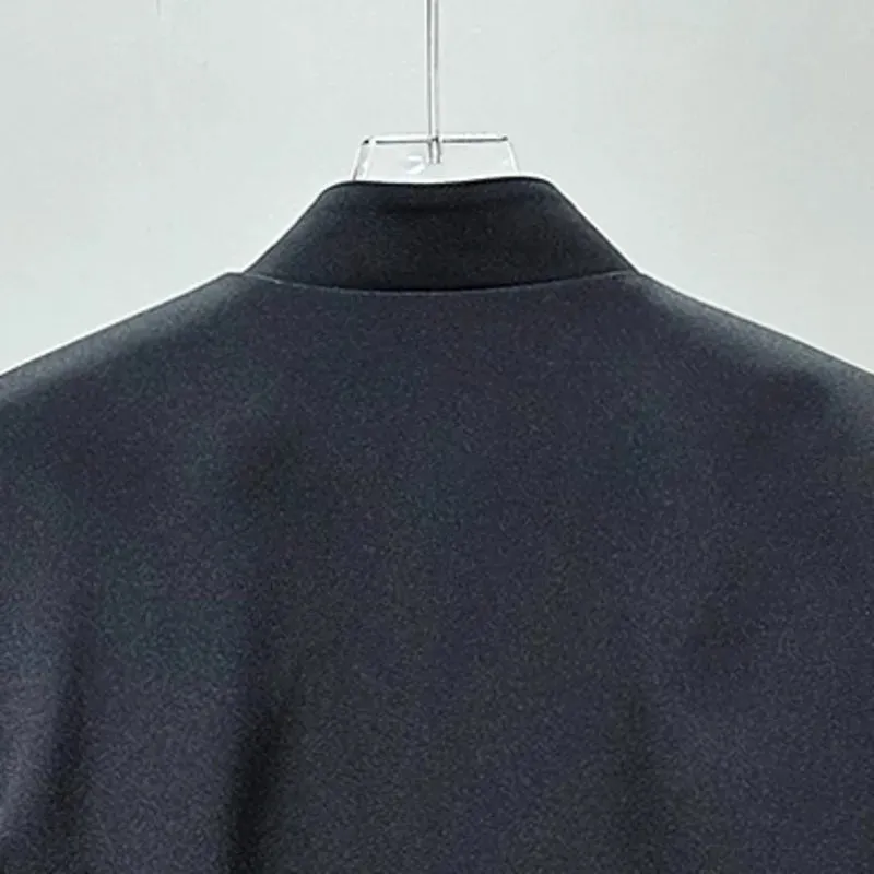 Men's Black Cropped Designer Jacket