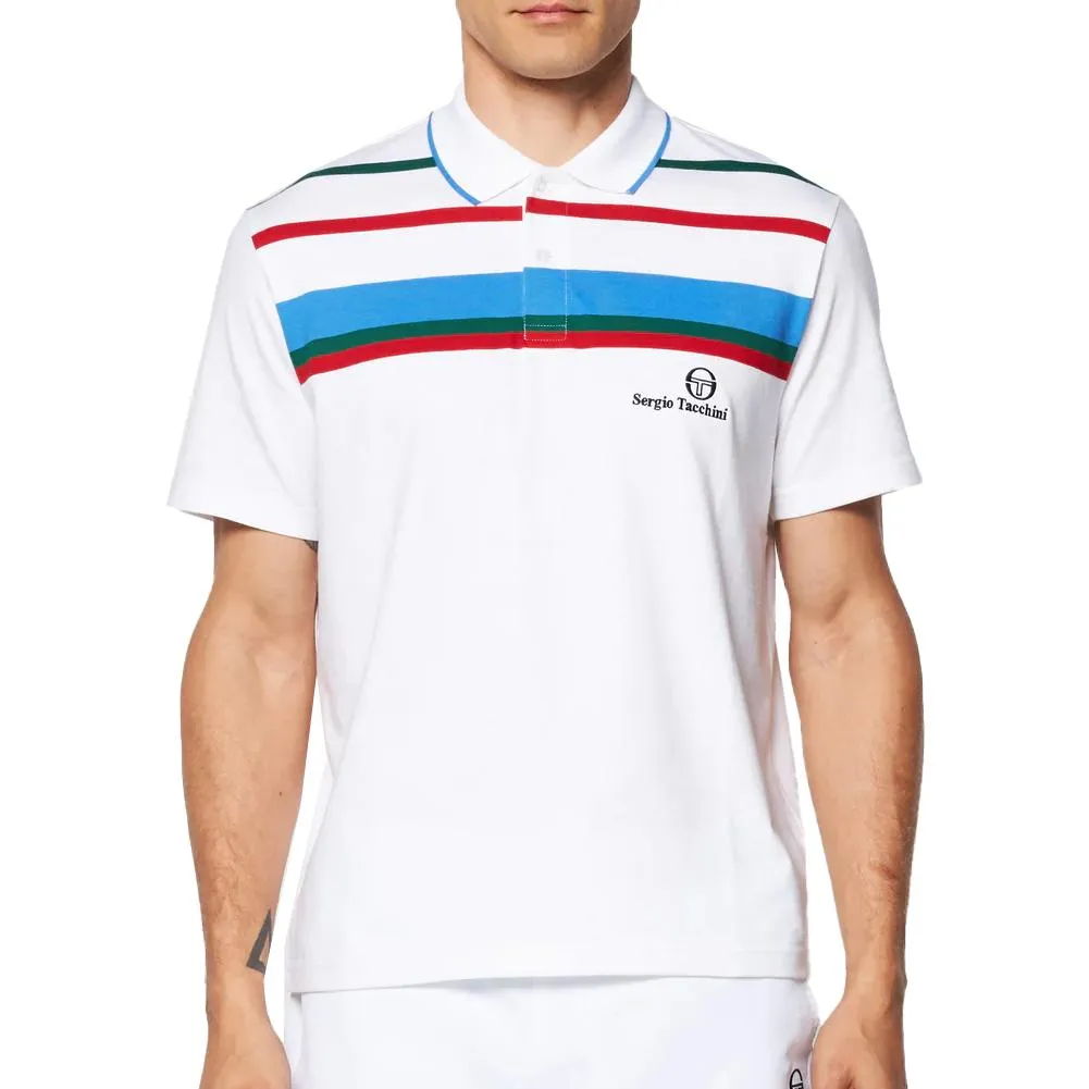 Men's Denver Tennis Polo White