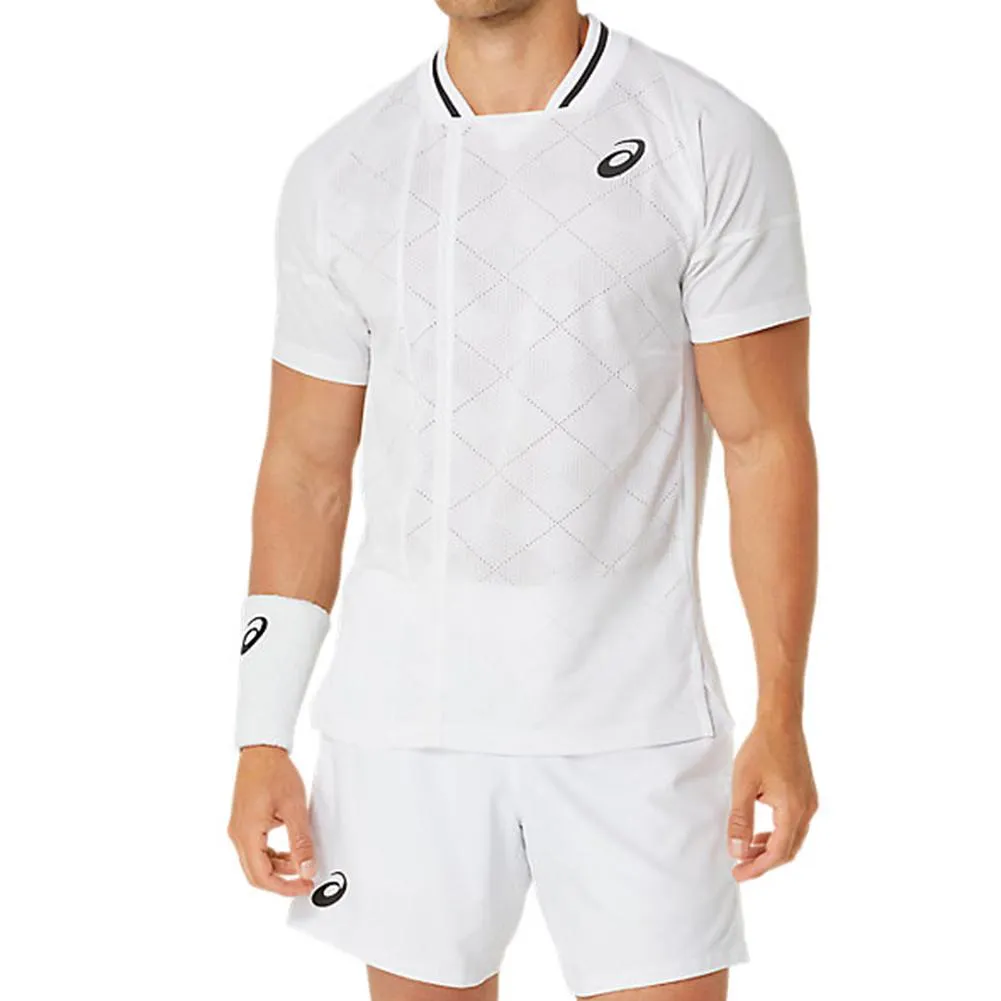 Men's Match Actibreeze Short Sleeve Tennis Top Brilliant White