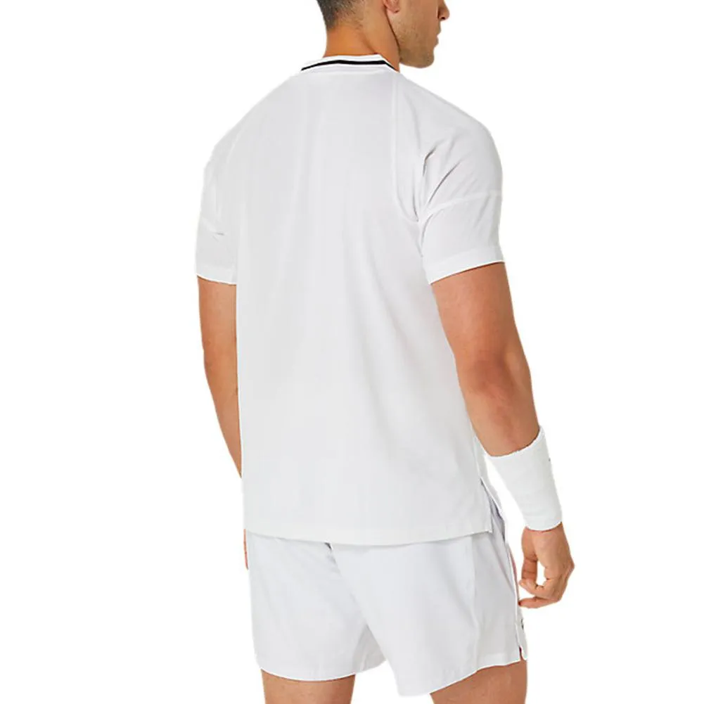 Men's Match Actibreeze Short Sleeve Tennis Top Brilliant White