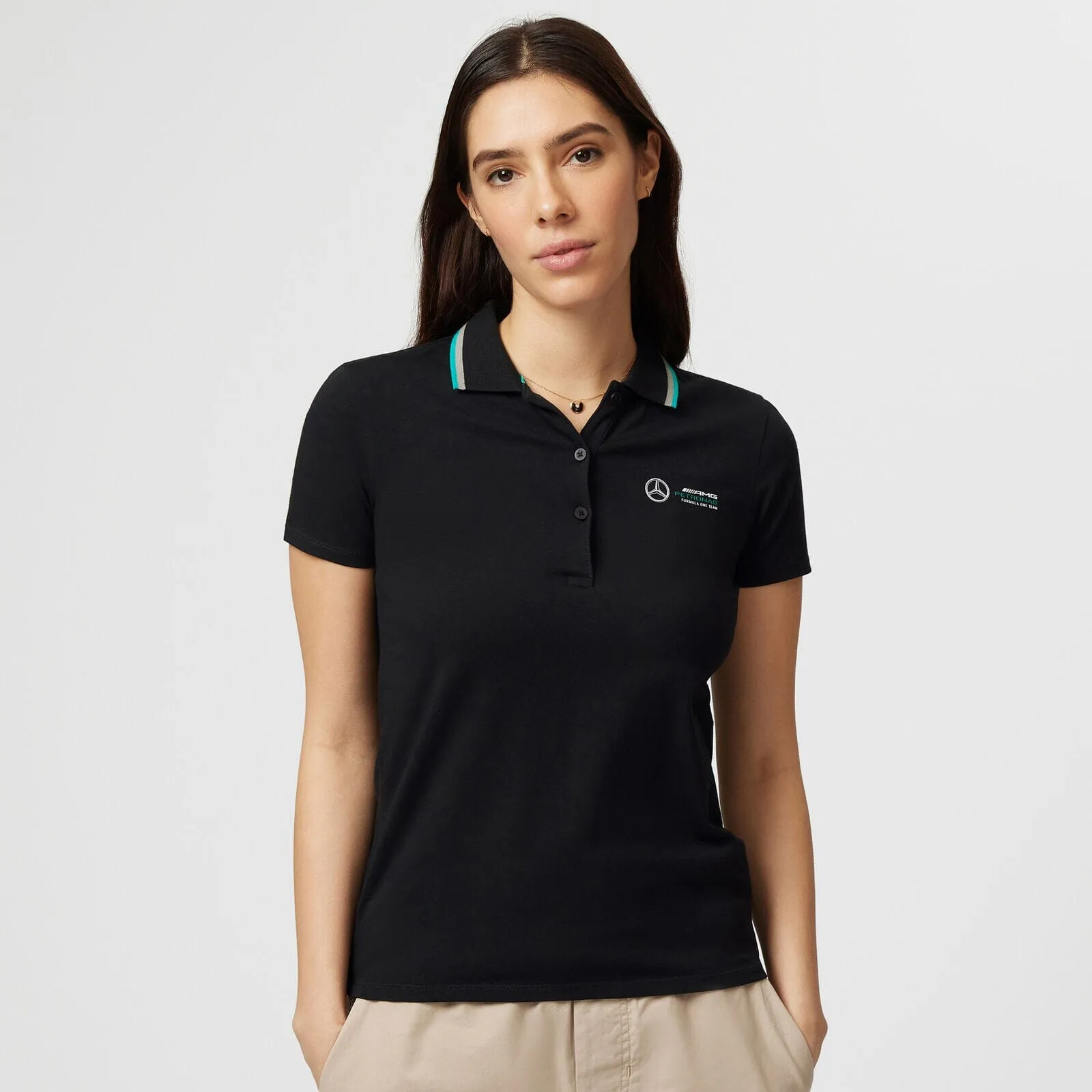 Mercedes AMG Petronas F1 Women's Classic Polo Shirt