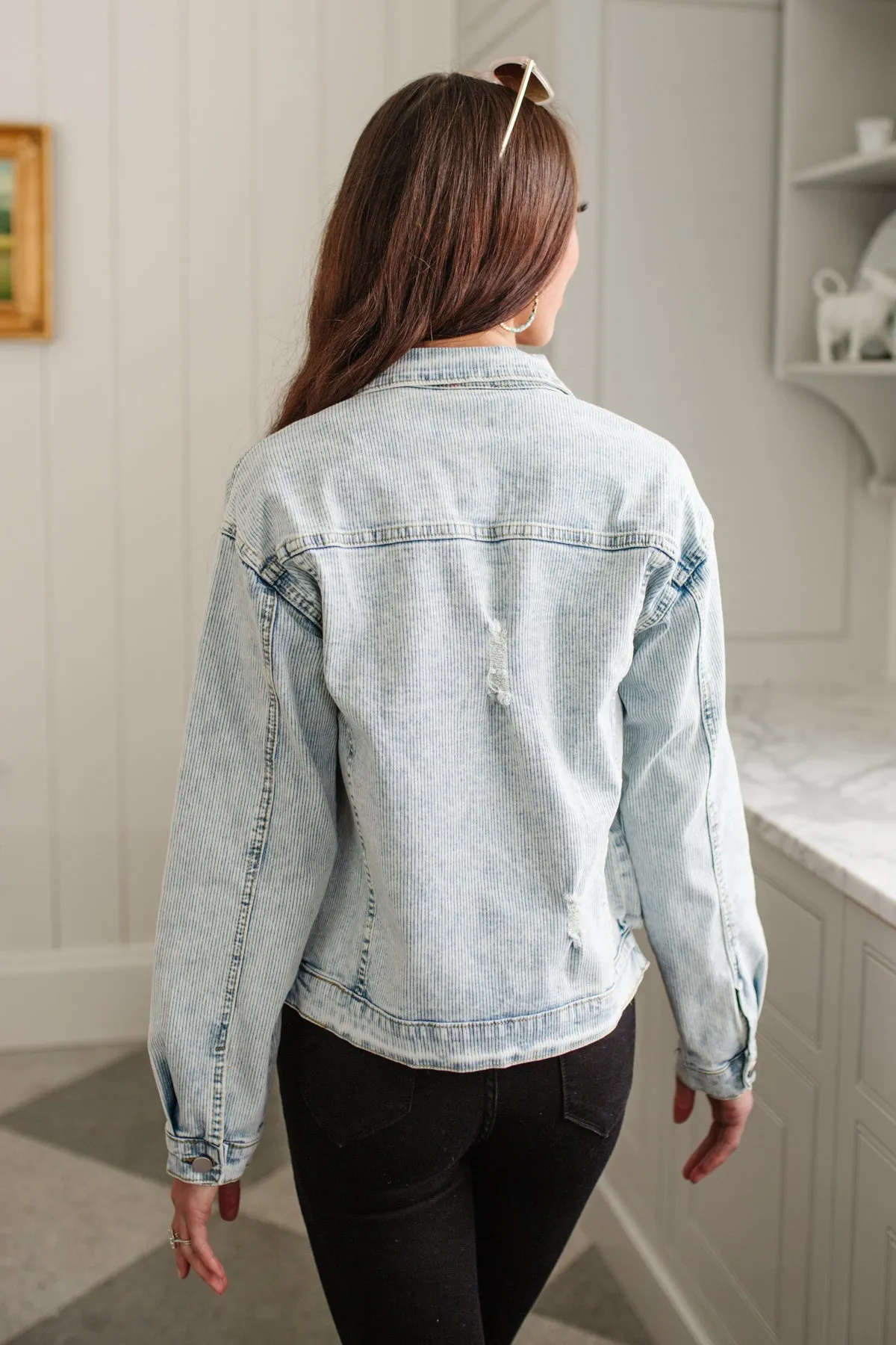 Miles Between Us Denim Jacket